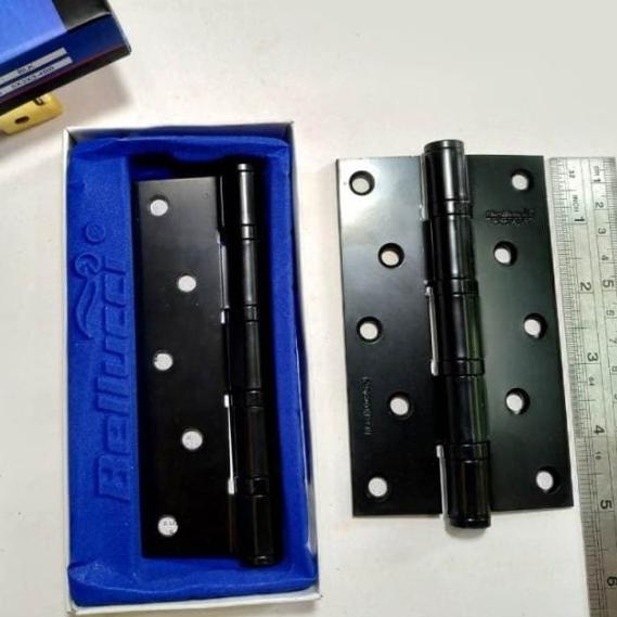engsel pintu belluci 5" inch/ engsel blc black/ hinger/ engsel jendela