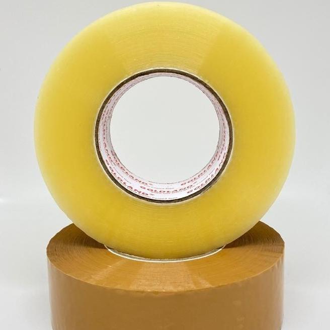 

(DUS CARGO) Lakban Bening & Coklat 45mm x 300 Meter Lakban Jumbo - J