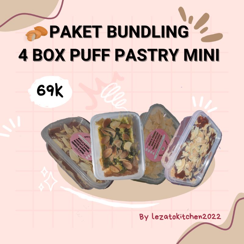 

Paket Bundling Puff Pastry Mini 4 Box