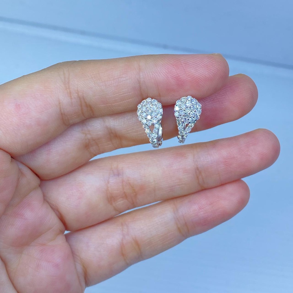 ANTING EMAS750 NATURAL BERLIAN EROPA0,52CT/42PCS NA395