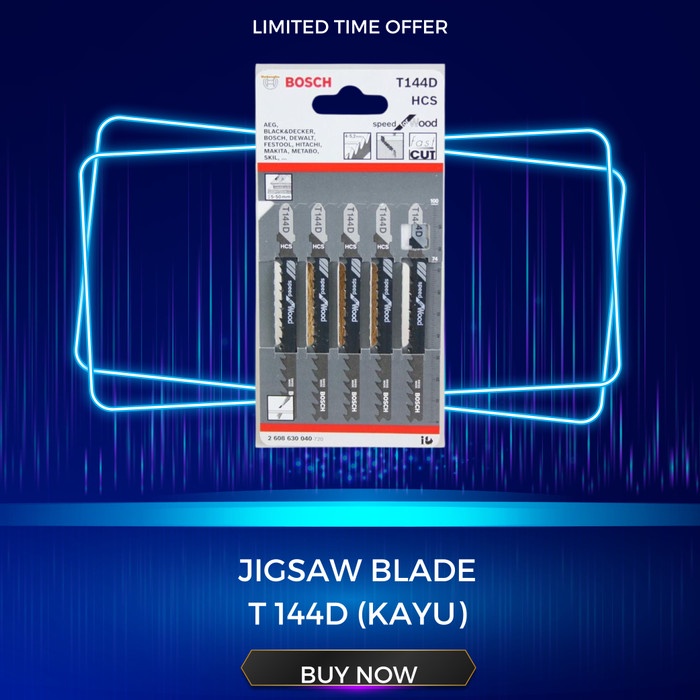 SAW BLADE Mata Gergaji Kayu / Jigsaw Blade Speed for Wood T 144 D