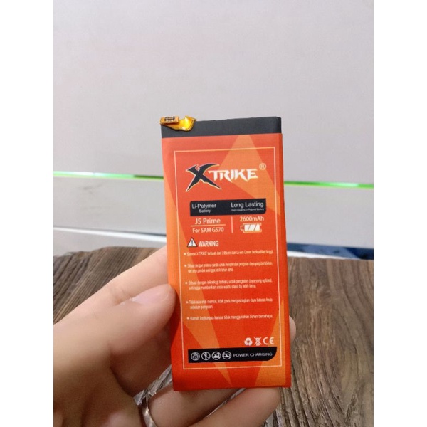 BATRE XTRIKE SAMSUNG J5 PRIME DOUBLE POWER