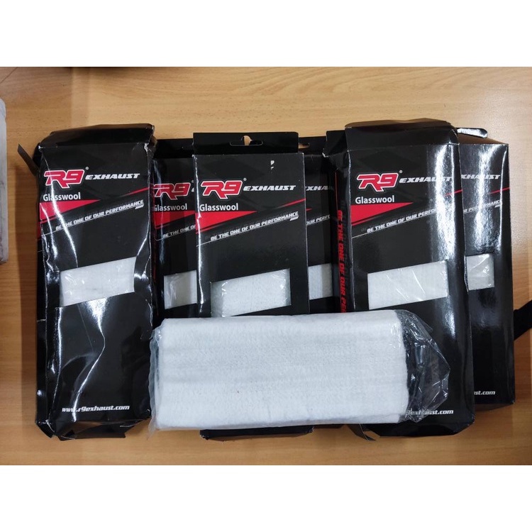 R9 Glaswool  Gaspul Gasbul Knalpot Original