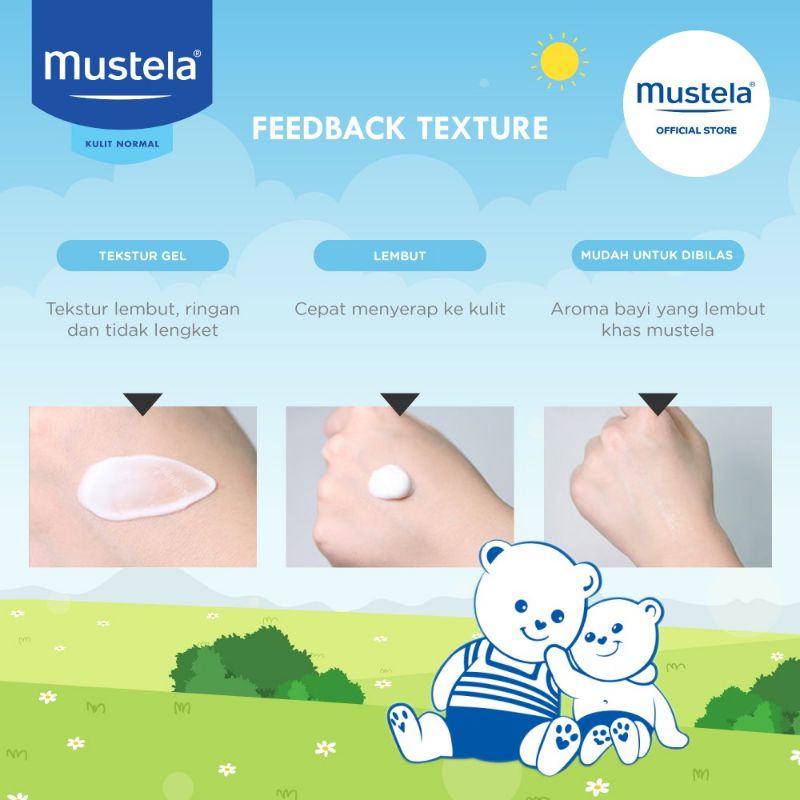 Mustela Hydrabebe Facial Cream 40ml / Krim Wajah Bayi