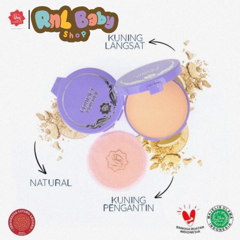 Viva Compact Powder Lilac 19 Gr - Bedak Padat Wajah