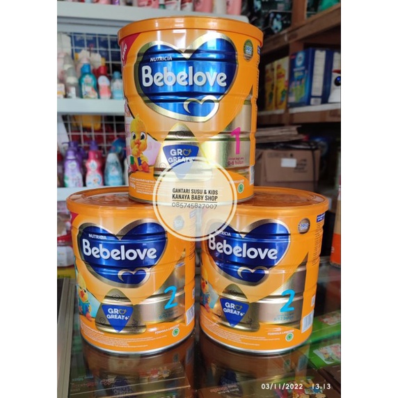 Bebelove 1 800gr &amp; Bebelove 2 800gr