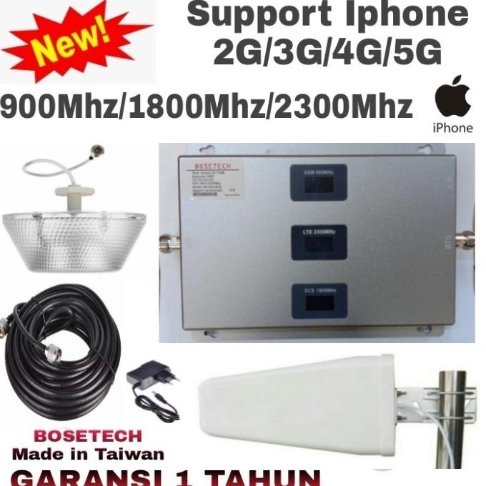 Bosetech Bt-92318Hq Penguat Sinyal Signal Hp 4G 5G Lte Repeater Gsm