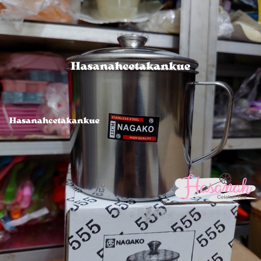 Mug Stainless 555 Nagako / Cangkir Stainless / Gelas Stainless