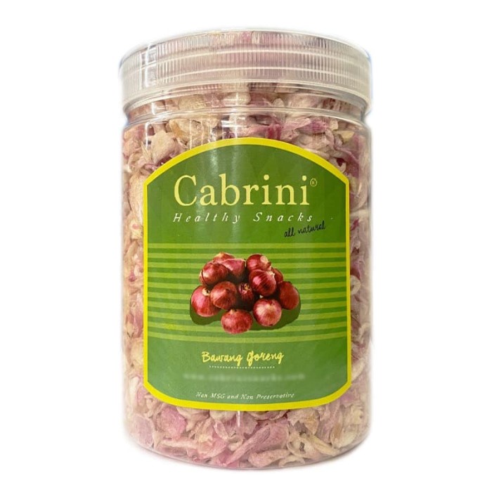 

Cabrini Healthy Snacks Fried Shallots 800mL Bawang Merah Goreng Vacuum