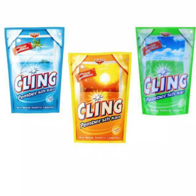 CLING PEMBERSIH KACA 425ML
