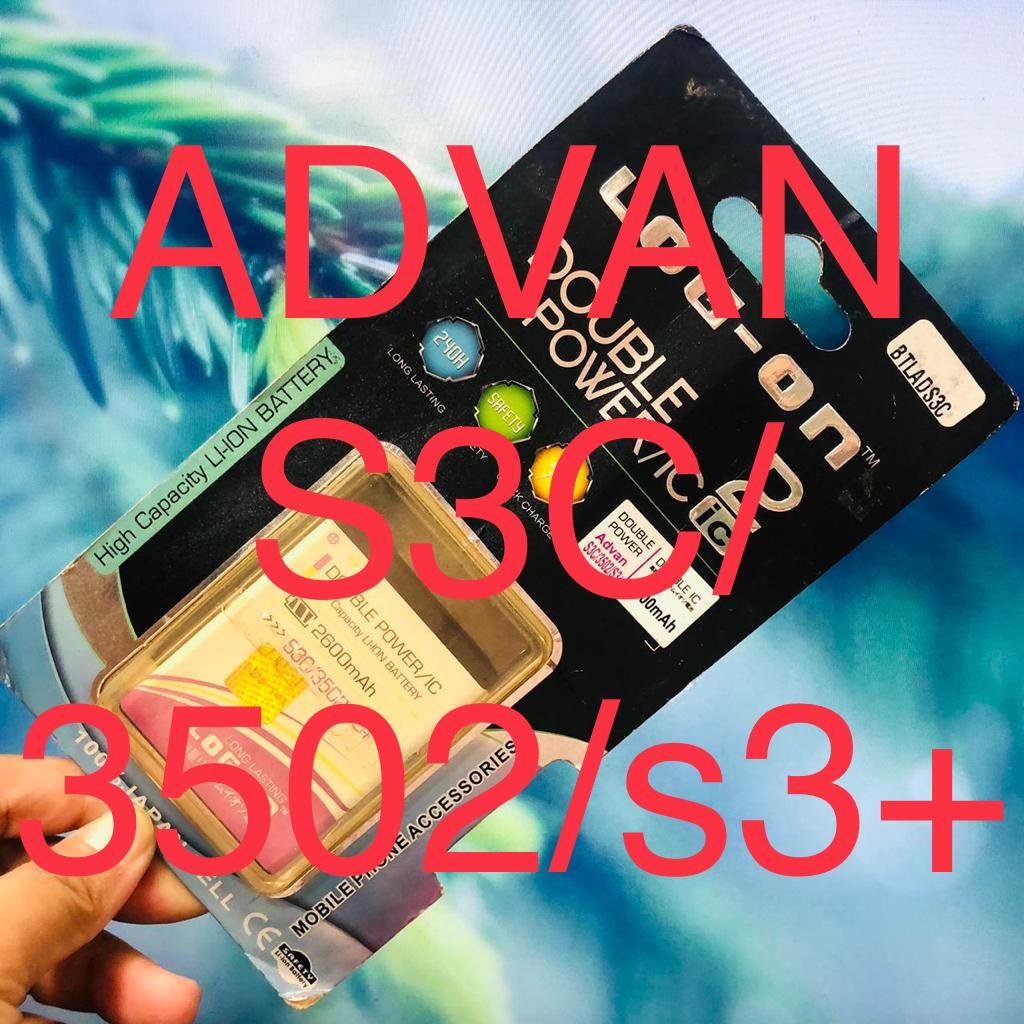 BATT BATERAI LOG ON ADVAN B5/ ADVAN BL-S3/ ADVAN I5/ ADVAN I4C/ ADVAN Q7A/ ADVAN S3/ ADVAN S3A/ ADVAN S3C/ADVAN S4A+/ ADVAN S4C/ ADVAN S4D LTE/ ADVAN S4D/ ADVAN S4H/ ADvAN S4J/ ADVAN S4P/ ADVAN S4K/ ADVAN S5/ ADVAN S5E+/ ADVAN S5F/ ADVAN S5G