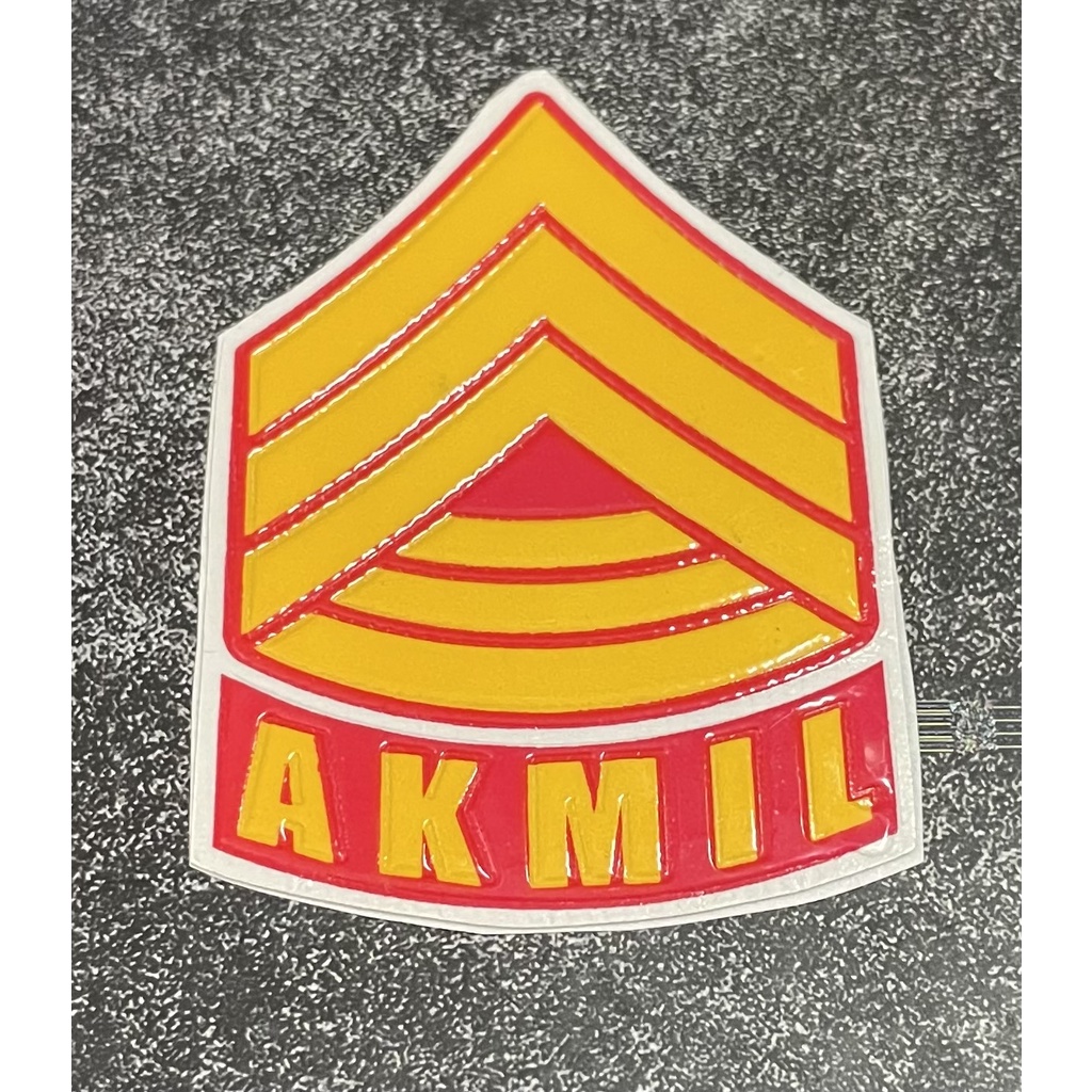 Sticker AKMIL (Tlsn Logo) - Stiker Angkatan Militer - Sticker Mobil
