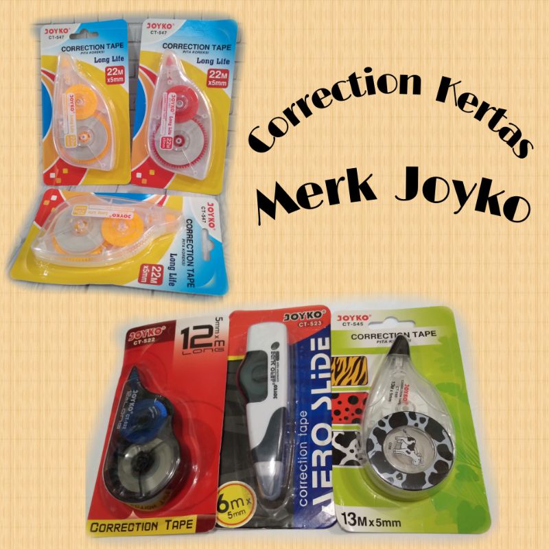 Correction / Tipex Kertas Joyko