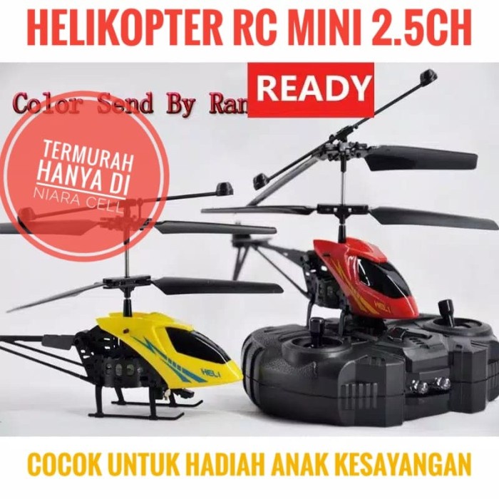 HELIKOPTER RC MINI 2.5CH MJ-SERIES TAHAN BANTING AWET MURAH