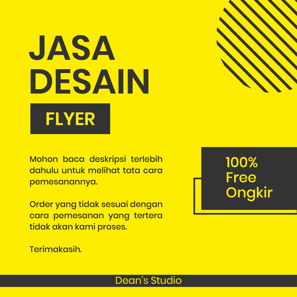 JASA DESAIN FLYER/POSTER