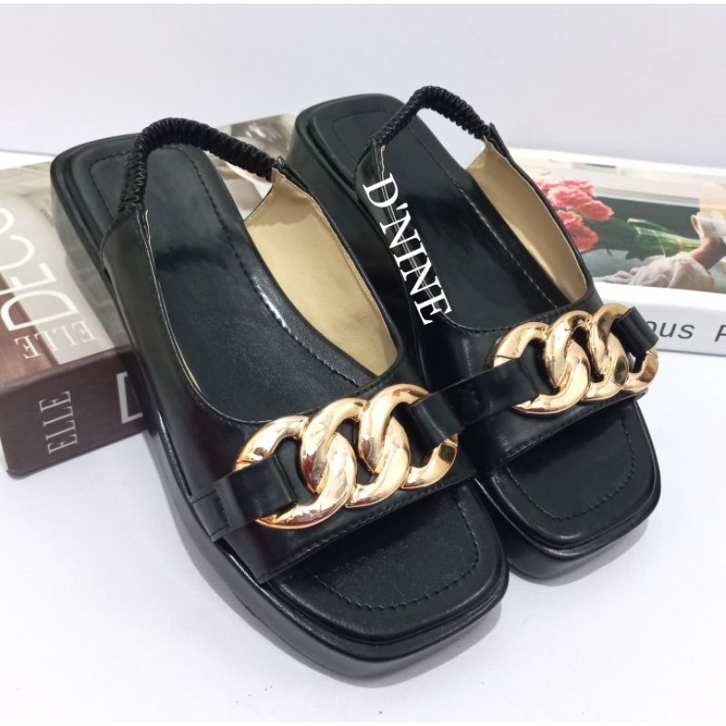 Sandal wanita sanda platporm wedges Spon DN 11