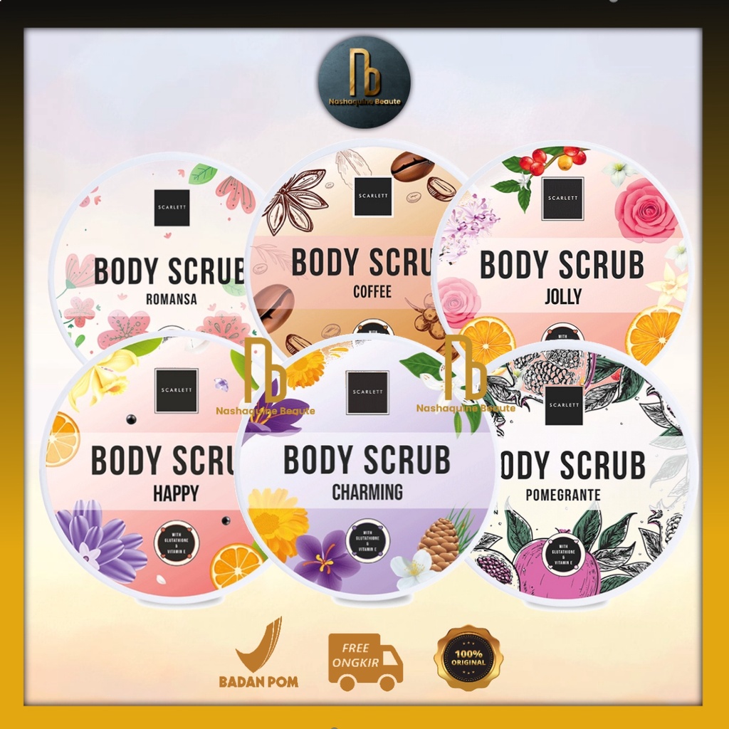 SCARLETT WHITENING Body Scrub 300ml