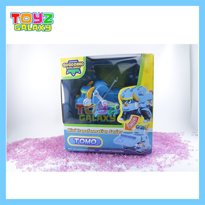 GOGO DINO MINI TRANSFORMATION TOMO - ORIGINAL TERBARU