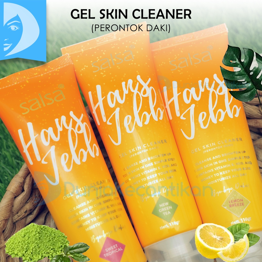 SALSA Hans Jebb Peeling Gel Perontok Daki dan Ketiak Hitam Exfoliating Gel Salsa Body care BPOM