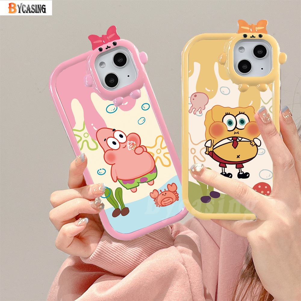 Soft Case Motif Kartun Spongebob Untuk Redmi Note 11 Pro Note 11S 10A 10C 9A 10 9T 9 Note 10 5G 10s Note9 Note8 Poco X3 NFC M3 Pro