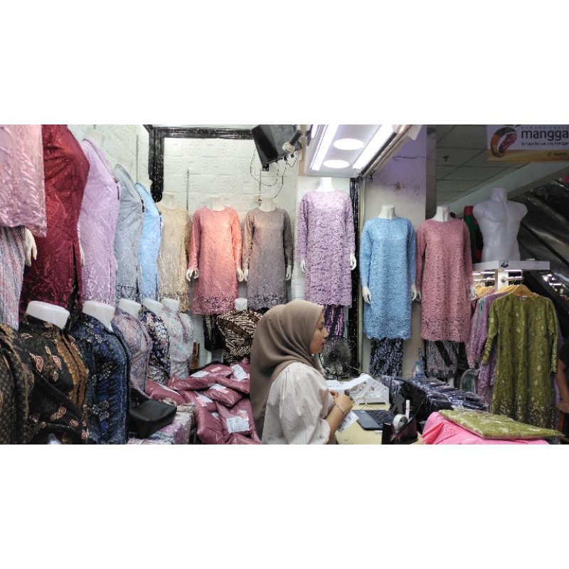 ATASAN SAJA Kebaya Wanita Modern Kebaya Wisuda Kebaya Hijab Wanita Modern Hanya Atasan Saja Kebaya Tile Modern