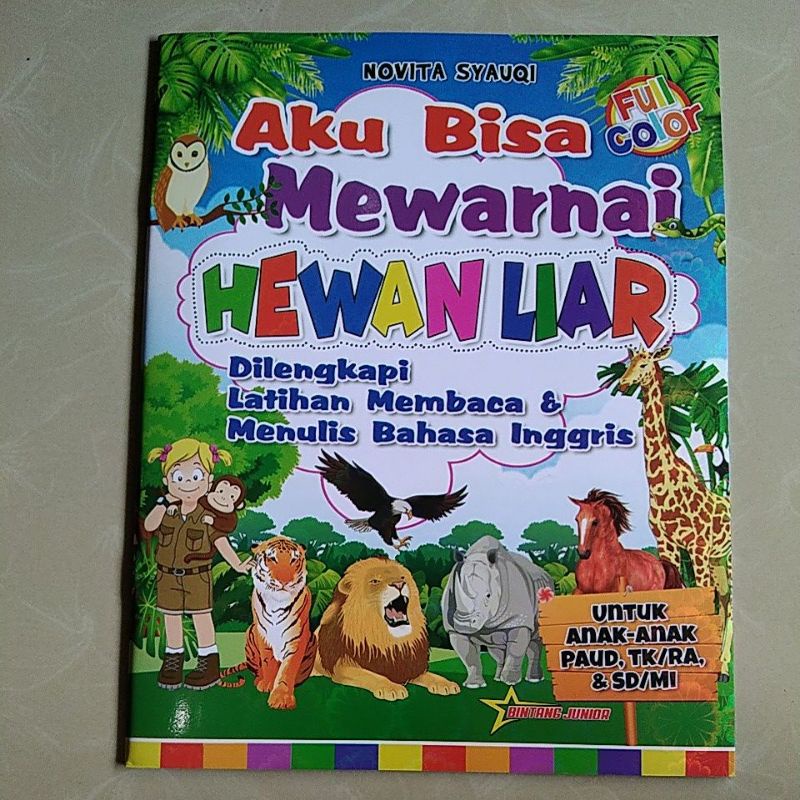 

AKU BISA MEWARNAI HEWAN LIAR
