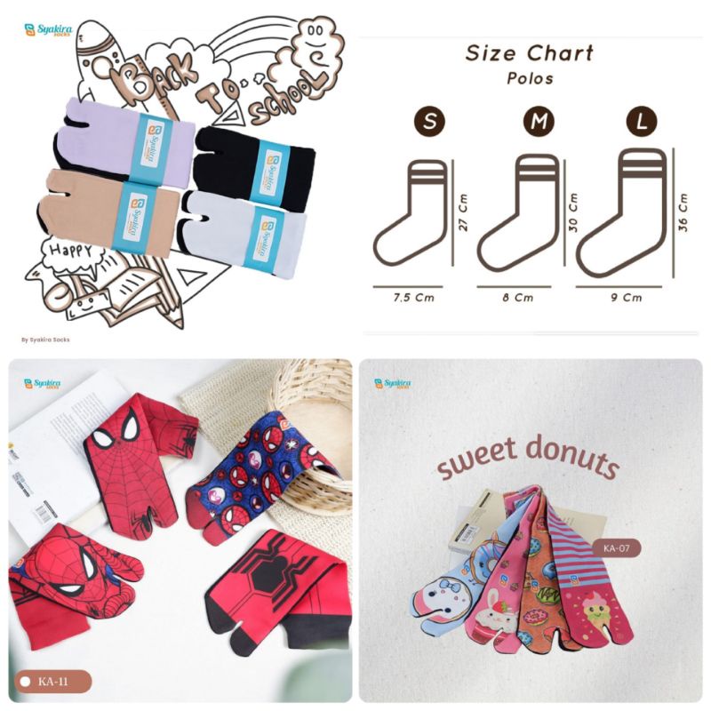 KAOS KAKI ANAK by SYAKIRA (PROMO HABISKAN STOK)