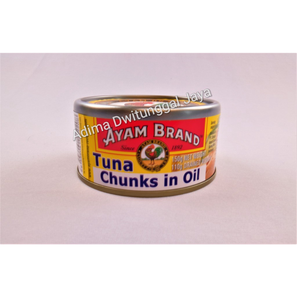 Ayam Brand Tuna Chunk in oil 150gr