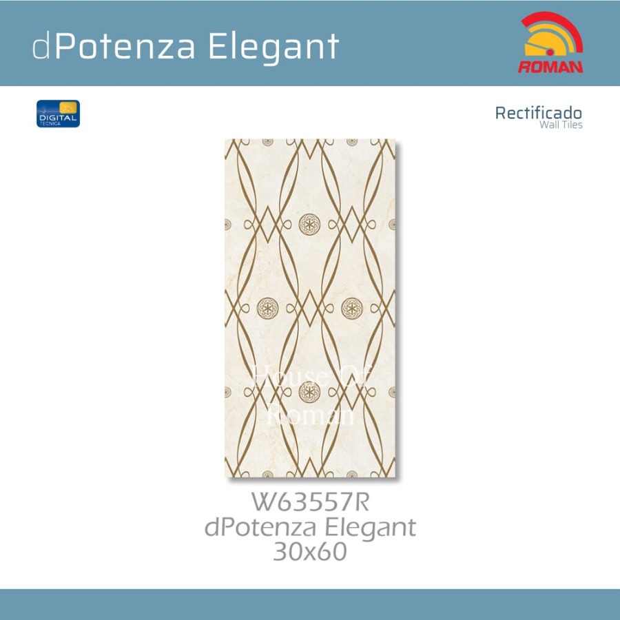 ROMAN KERAMIK DPOTENZA ELEGANT 30X60R W63557R (ROMAN HOUSE OF ROMAN)