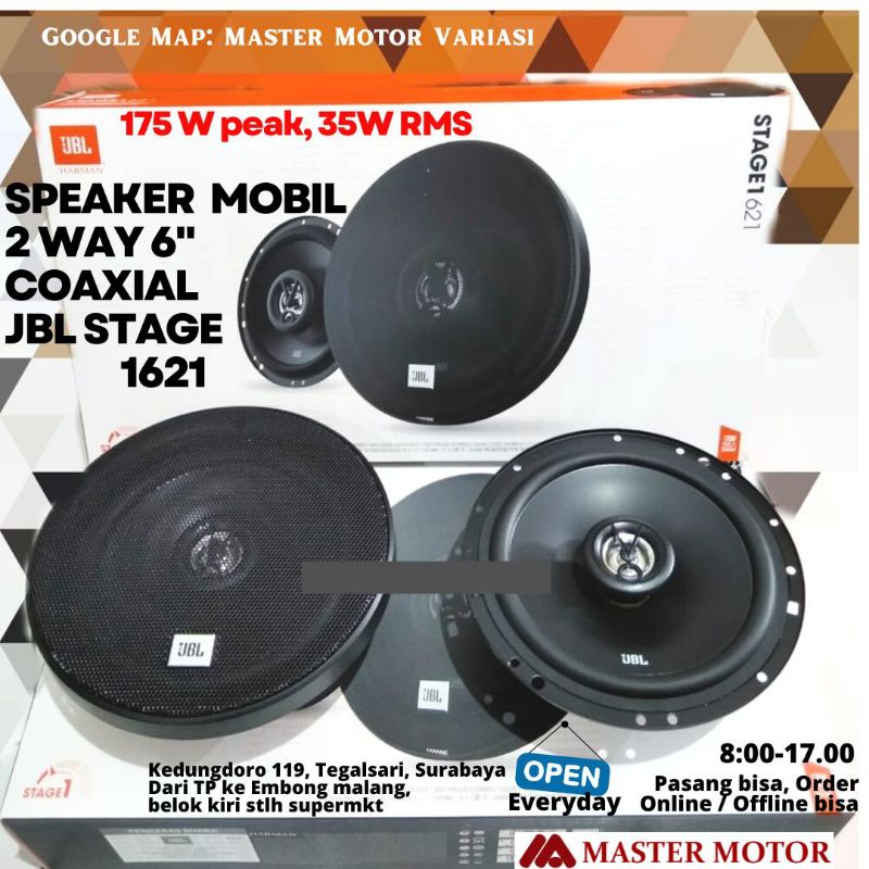 Jual Speaker Coaxial Way Jbl Stage Inch W Peak W Rms Twoway Way Audio Mobil