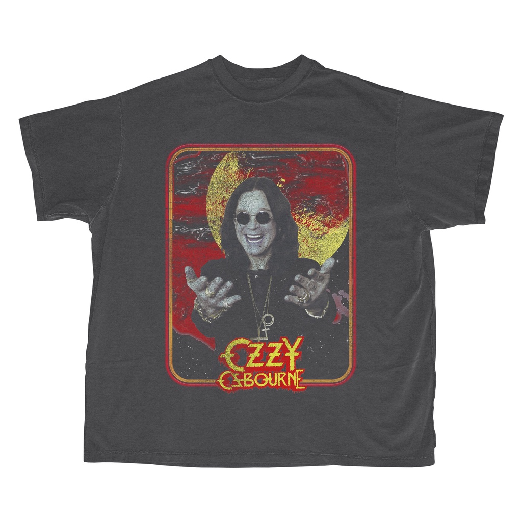 Kaos Ozzy Osbourne Oversized / Band Tshirt / Vintage Tee / Black Sabbath