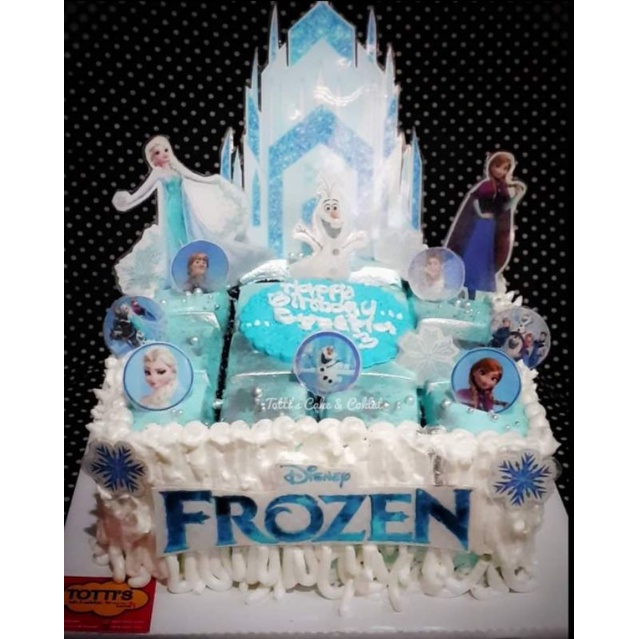 

BOLU ULANG TAHUN FROZEN 18 CM ENAK