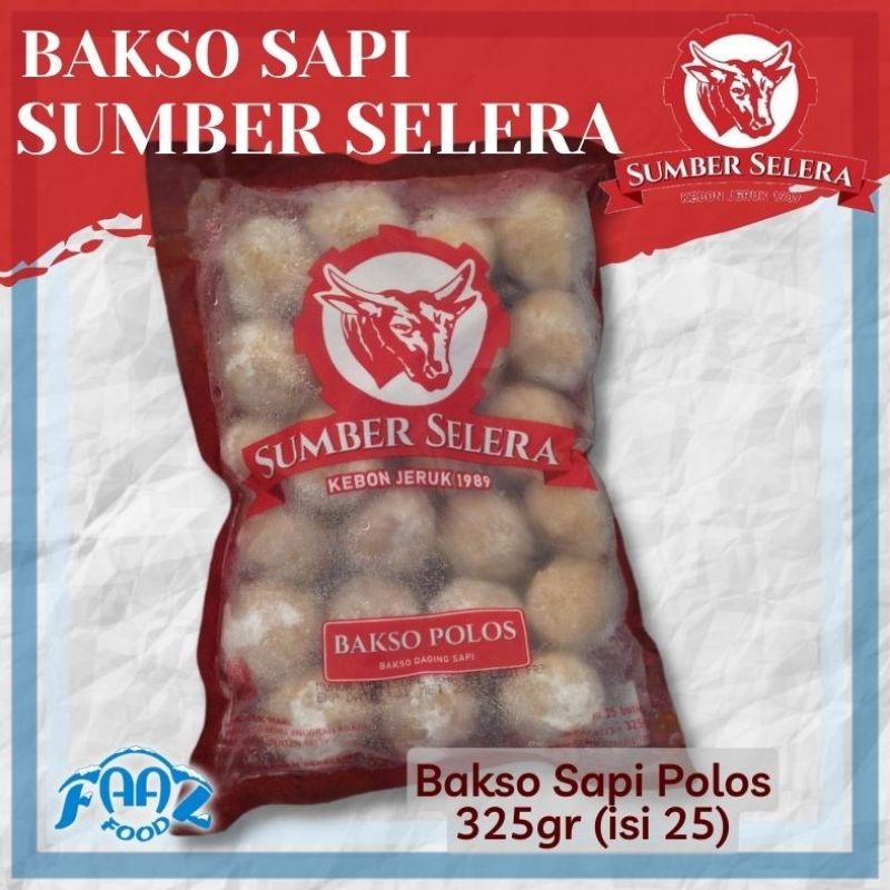 Jual Bakso Sapi Sumber Selera Isi 25 Baso Bakso Daging Pentol