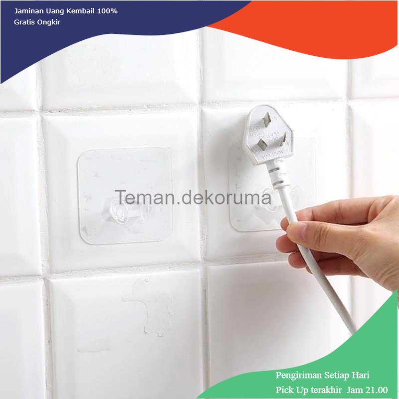 TD - PR2 KHGDNOR Gantungan Dinding Kapstok Hanger Dapur Kamar Mandi 5PCS - MT5