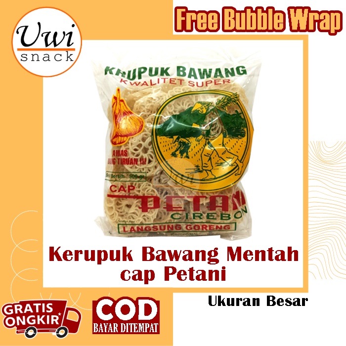 

Krupuk Bawang Petani / Kerupuk Bawang Petani / Krupuk Bawang / Krupuk Petani / Kerupuk Bawang