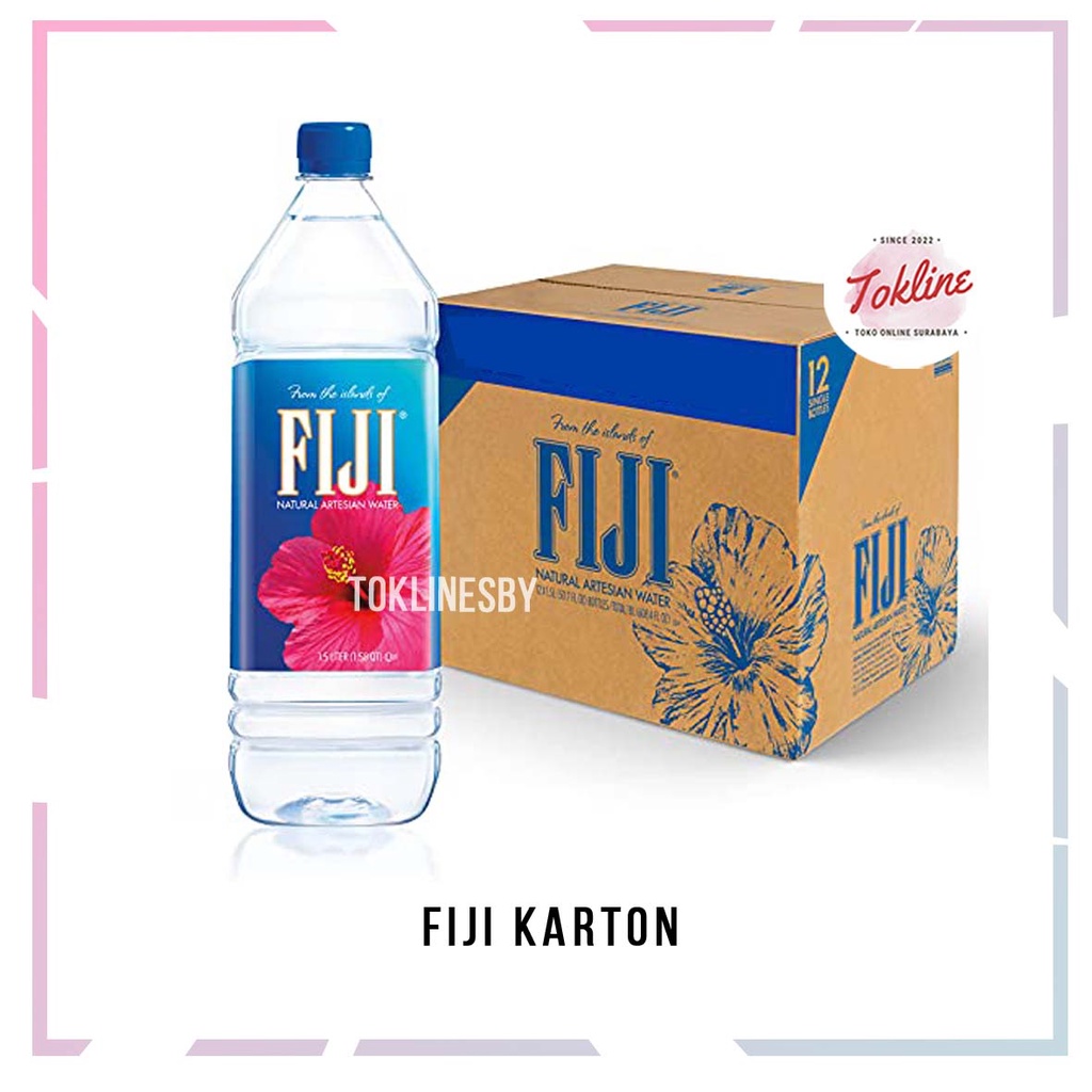 

[ 1 KARTON ISI 12 PCS ] FIJI MINERAL WATER 1.5L