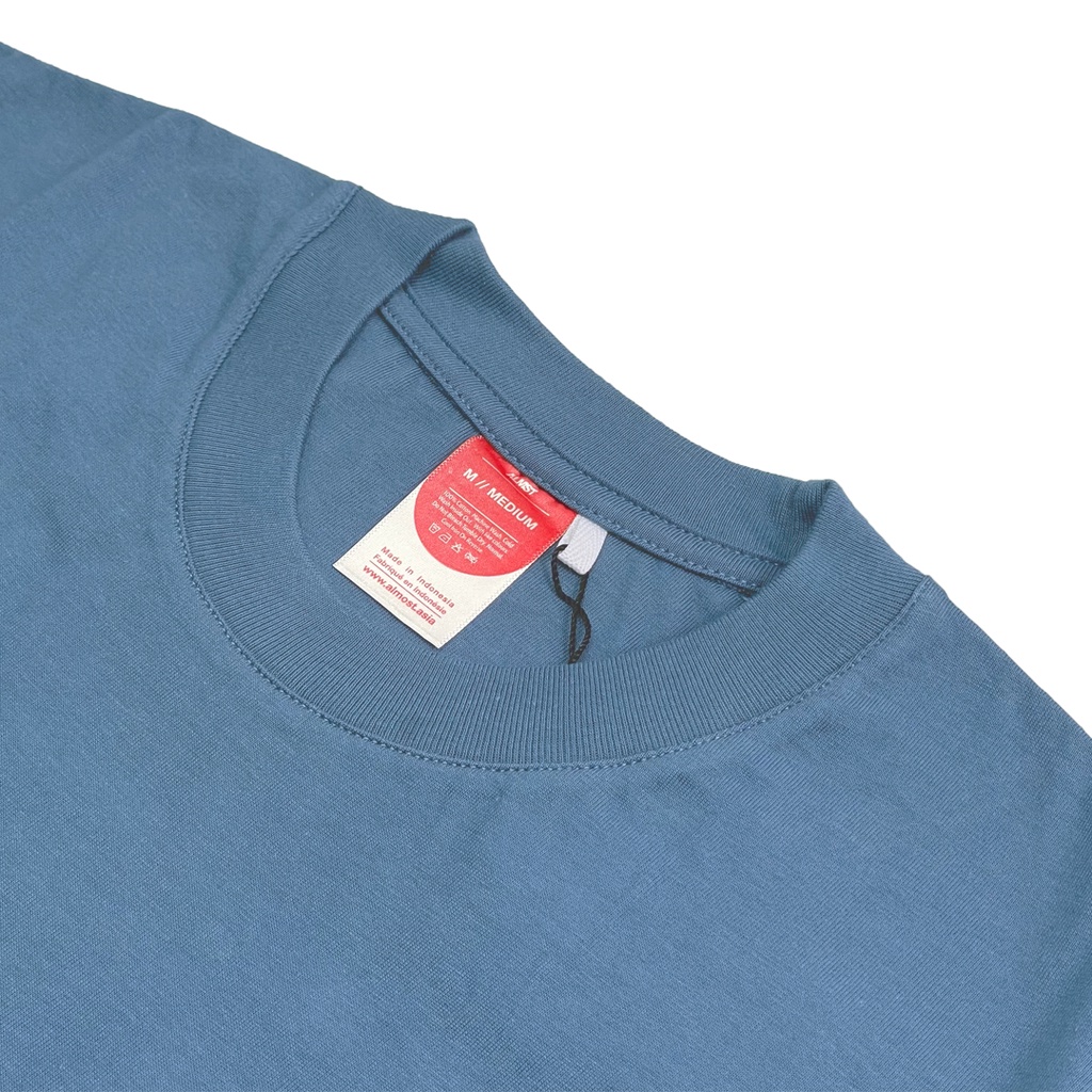 Almost Studio - T-Shirt Oversize - Vast - Mineral Blue