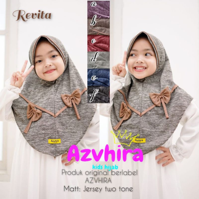 jilbab anak revita//Azvhira