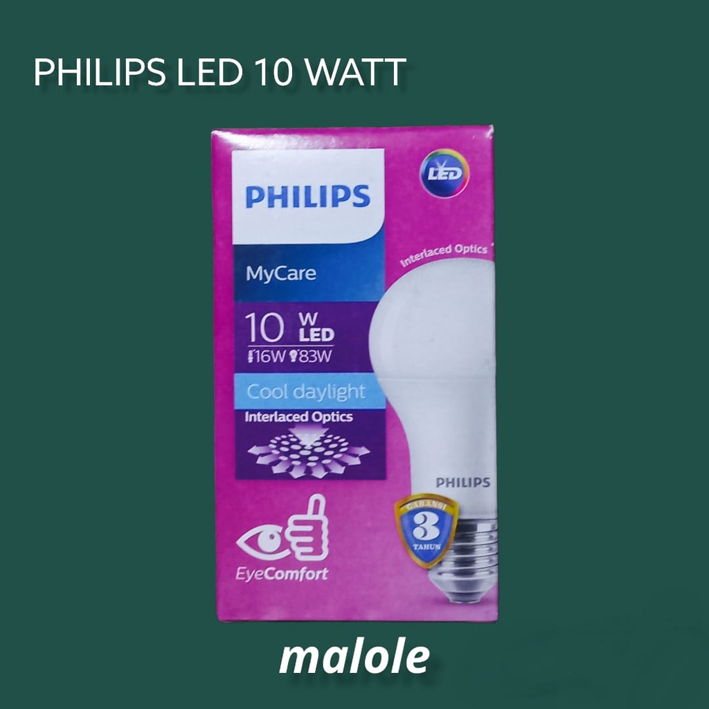 Lampu Led Philips My Care 10 Watt / Bohlam Led10 Watt Philips My Care / Lampu Philips Led 10 Watt