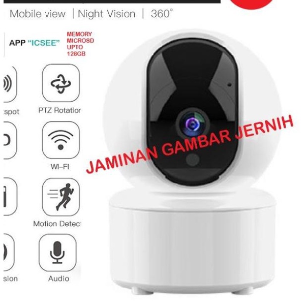 IP Camera HD 720P Kamera IP Wireless P2P CCTV - VARIAN 1