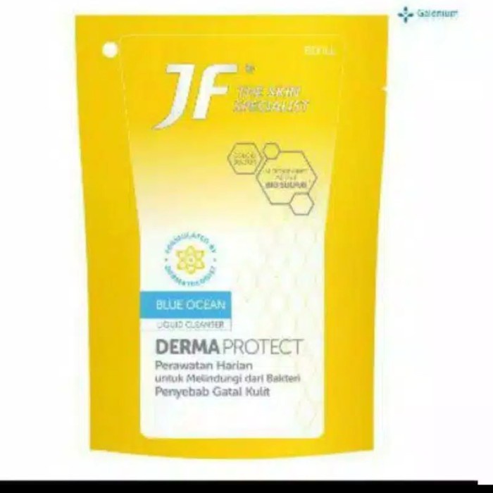 JF Liquid Cleanser Sabun Cair 200ml Refill Dermamed &amp; Derma Protect