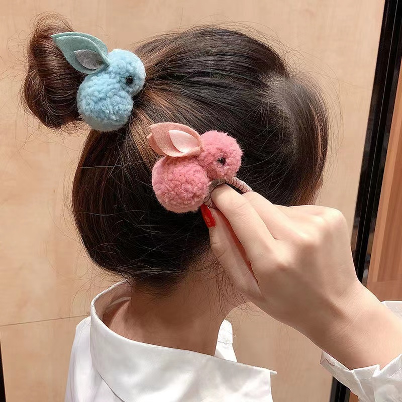 Jepit Rambut Korea Kelinci Rabbit Hair Accessories - Jepit Rambut Versi Korea Klip Untuk Anak Perempuan