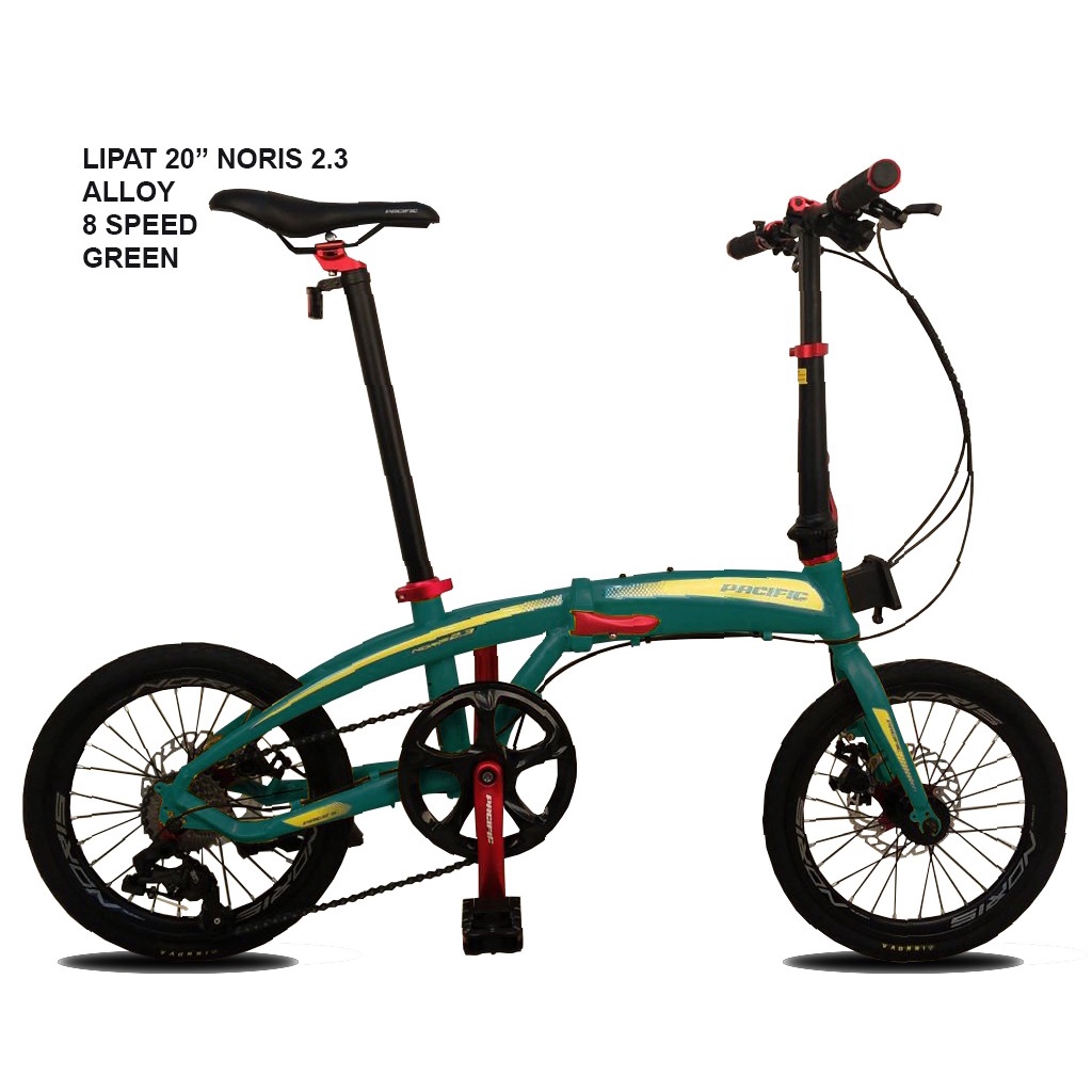 SEPEDA LIPAT PACIFIC NORIS 2.3 8 SPEED ALLOY
