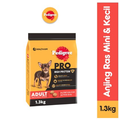 PEDIGREE DRY HIGHPRO SMALL BREED 1,3KG