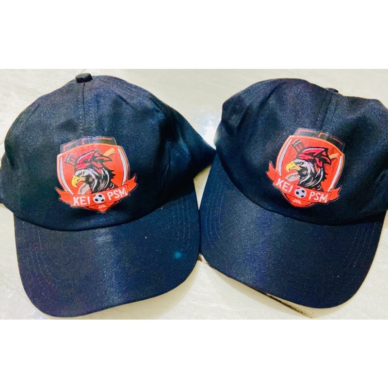 TOPI PET / TOPI POLOS. bisa sablon/bordir