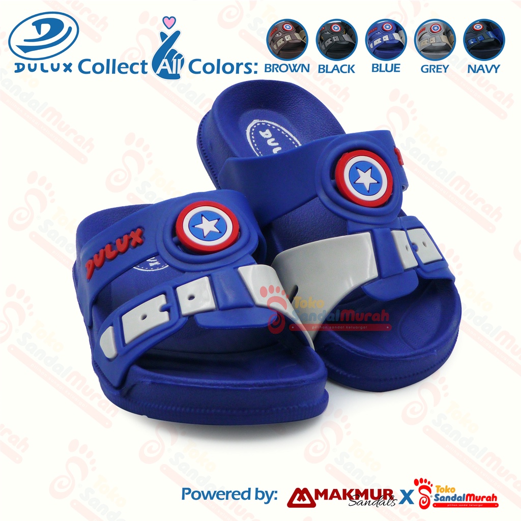 Toko Sandal Murah-Sandal Anak Laki-laki/Sandal Slop Anak Karakter/Sandal Bahan Karet/Sandal Anak Laki-laki Uk 24-29 [Tk Sandal Murah M 10 M 362 D]