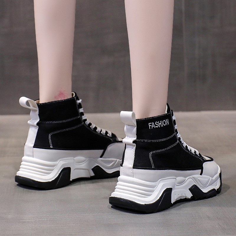 COD POS 1110 Sepatu Sneakers Kanvas Wanita Premium