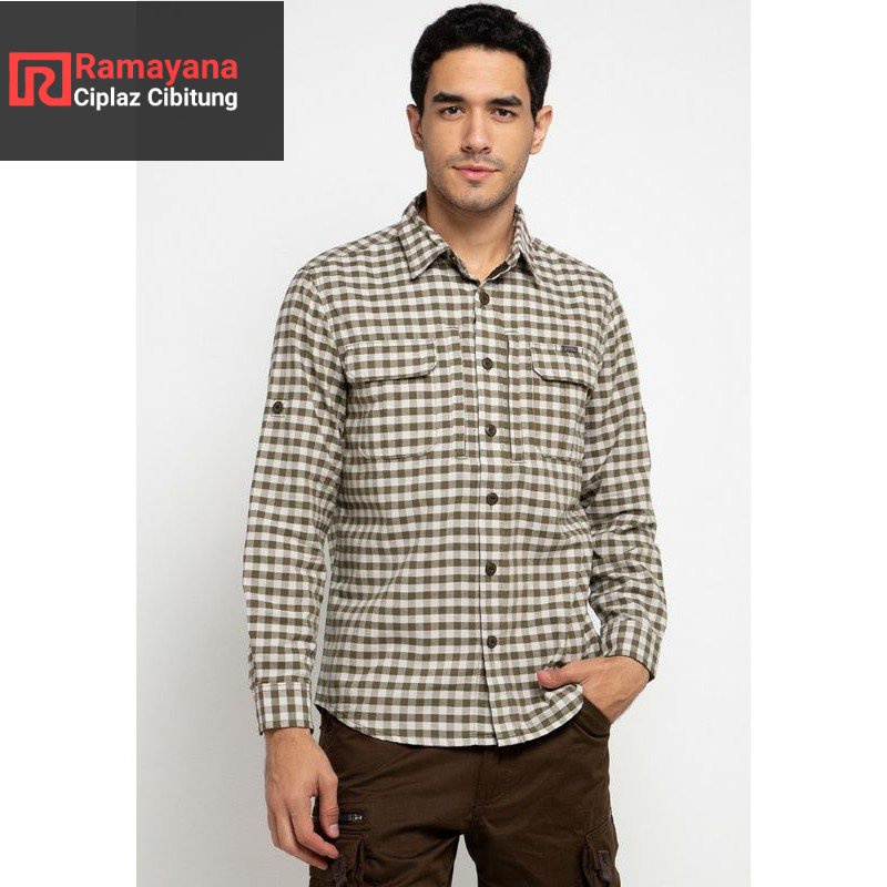 M- Gee Basic Original art distric C008 / Kemeja Pria / Ramayana Cibitung