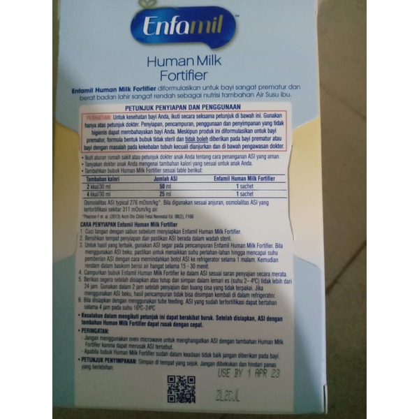 Jual Enfamil HMF(humanmilkfotifier) 100pcs Shopee Indonesia