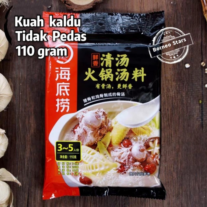 

BUMBU SHABU HAIDILAO KALDU /KUAH JERNIH